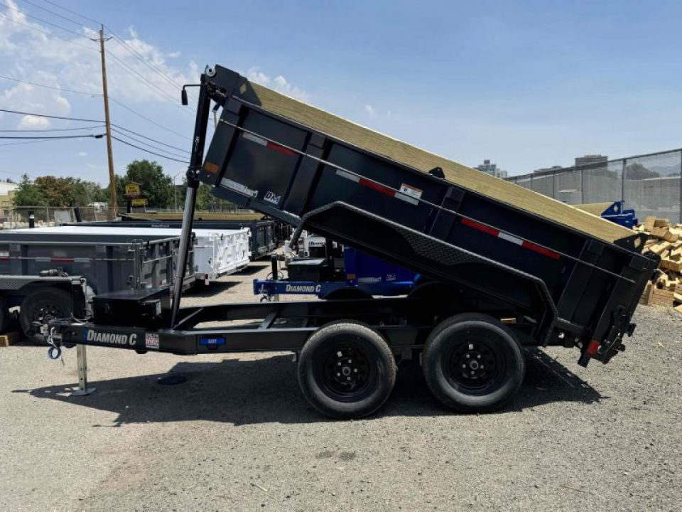 New 2026 Diamond C GDT 60"x10' 24" Sides - 7K Telescopic Dump Trailer