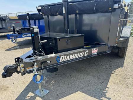 New 2026 Diamond C GDT 60"x10' 24" Sides - 7K Telescopic Dump Trailer