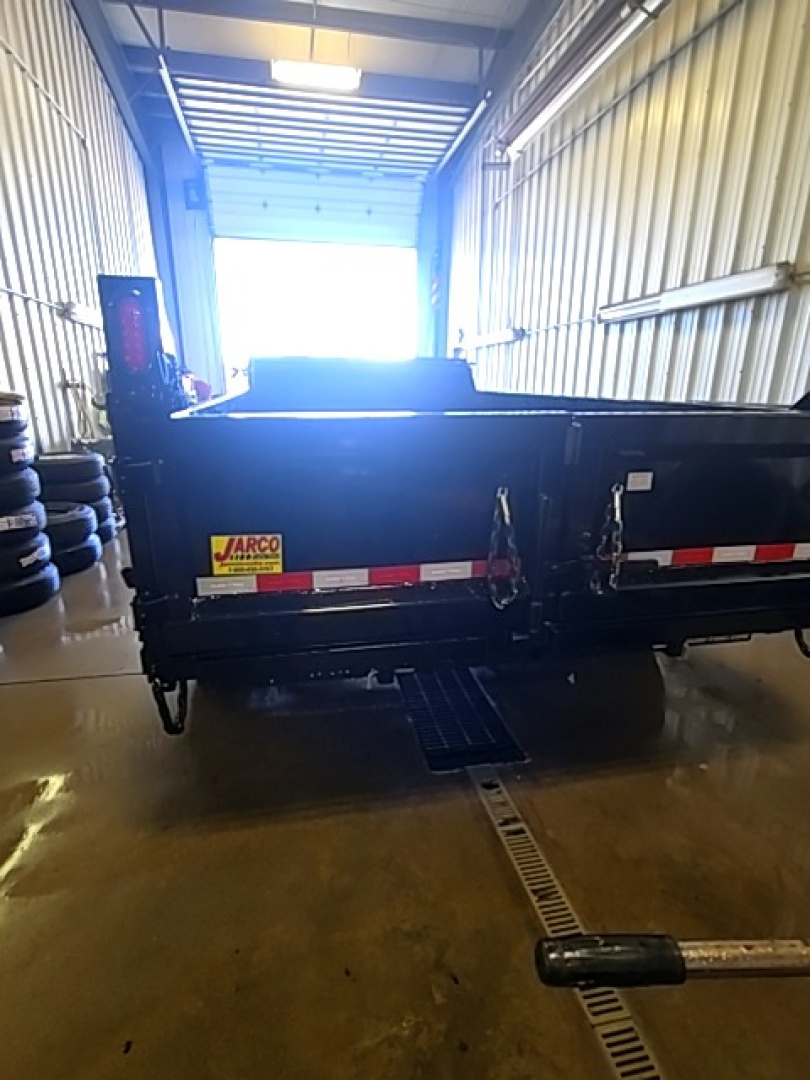 New 2026 Sure-Trac 7 x 14 HD Low Profile Telescopic Dump 14K (BLACK)