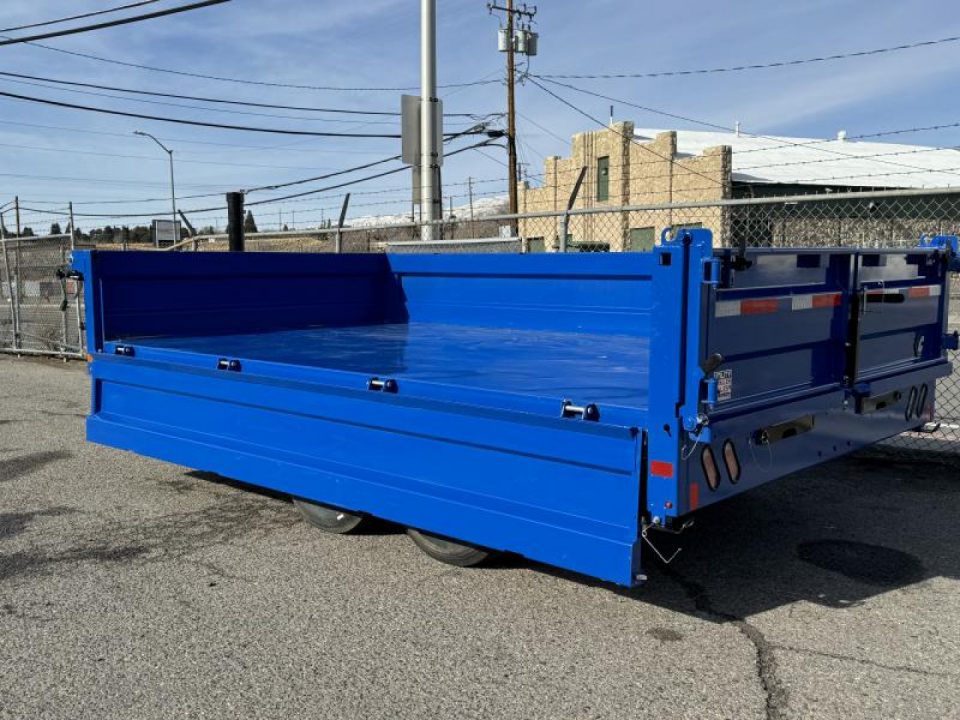 New 2025 Diamond C DOD 96"x14' - 14.9K Deckover Telescopic Dump Trailer