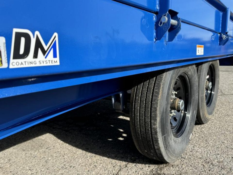 New 2025 Diamond C DOD 96"x14' - 14.9K Deckover Telescopic Dump Trailer