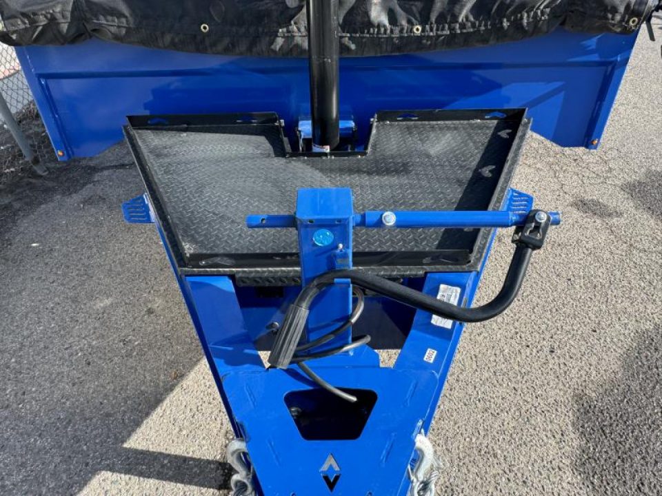 New 2025 Diamond C DOD 96"x14' - 14.9K Deckover Telescopic Dump Trailer