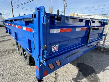 New 2025 Diamond C DOD 96"x14' - 14.9K Deckover Telescopic Dump Trailer