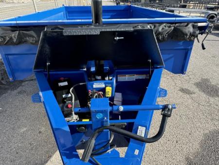 New 2025 Diamond C DOD 96"x14' - 14.9K Deckover Telescopic Dump Trailer