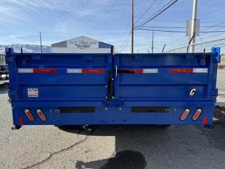 New 2025 Diamond C DOD 96"x14' - 14.9K Deckover Telescopic Dump Trailer