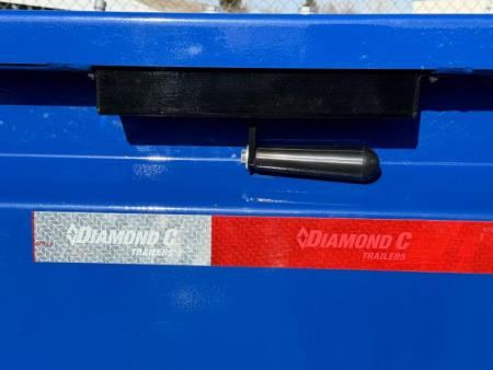New 2025 Diamond C DOD 96"x14' - 14.9K Deckover Telescopic Dump Trailer