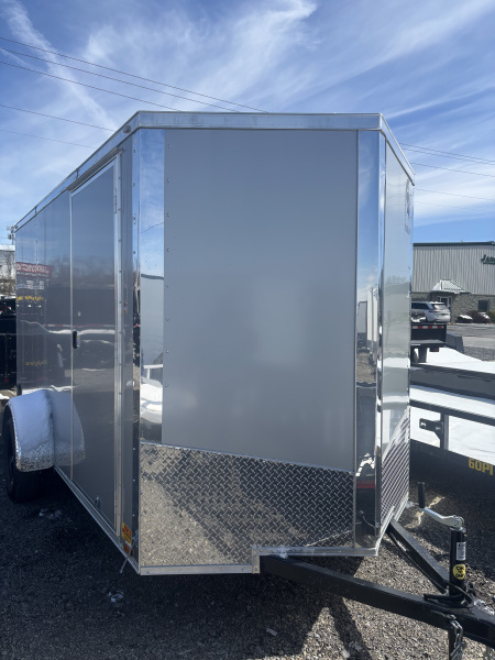 New 2026 Spartan 6X12 SILVER Cargo / Enclosed Trailer