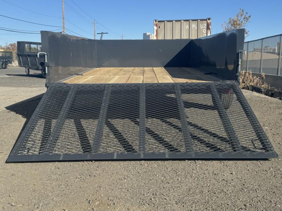 New 2025 Lamar 77" X 12' US - 3K Solid Side Landscape Utility Trailer