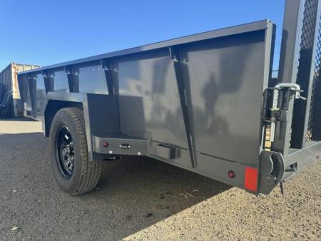 New 2025 Lamar 77" X 12' US - 3K Solid Side Landscape Utility Trailer