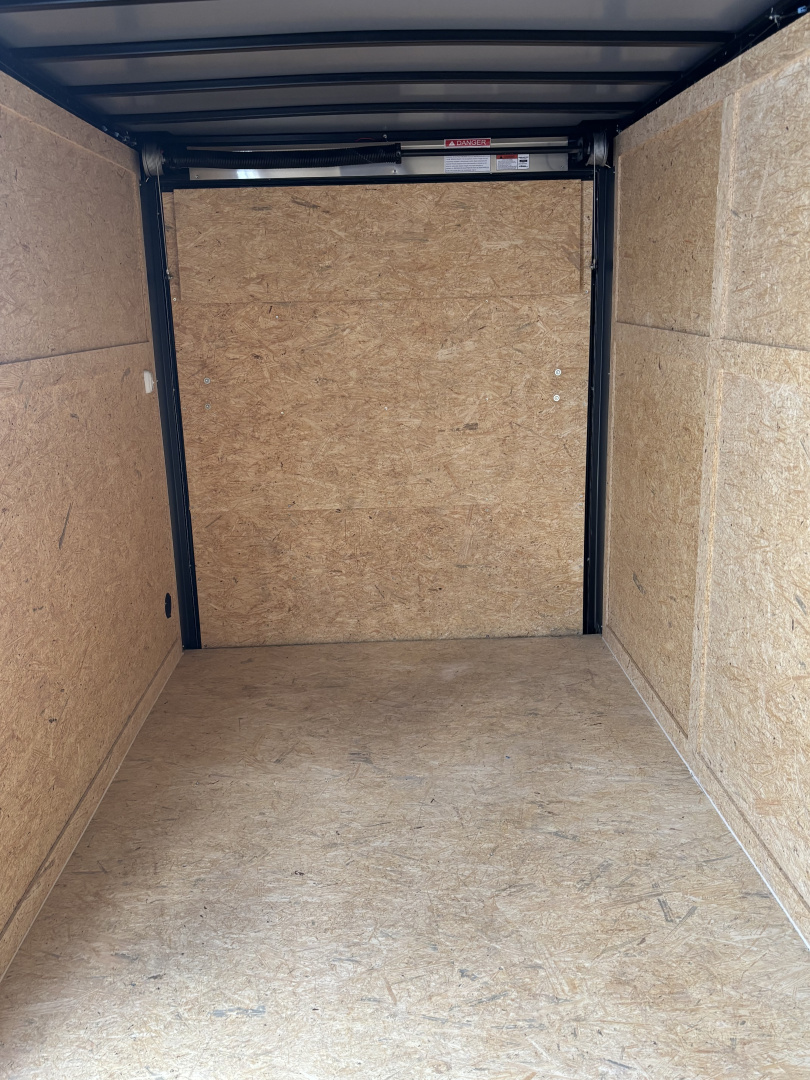 New 2026 Spartan 6X12 Cargo / Enclosed Trailer (BLACK)