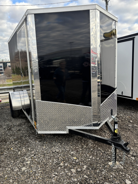 New 2026 Spartan 6X12 Cargo / Enclosed Trailer (BLACK)