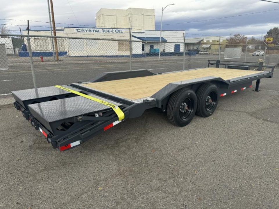 New 2025 Lamar 102" X 24' H8 - 16K Buggy Hauler / Equipment Hauler Trailer
