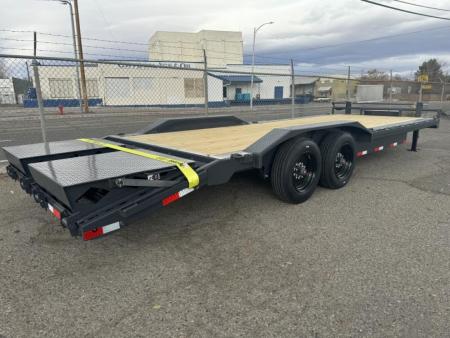 New 2025 Lamar 102" X 24' H8 - 16K Buggy Hauler / Equipment Hauler Trailer
