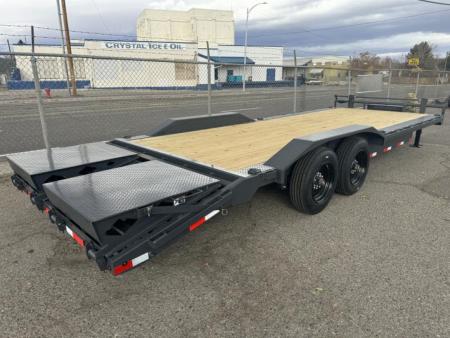 New 2025 Lamar 102" X 24' H8 - 16K Buggy Hauler / Equipment Hauler Trailer