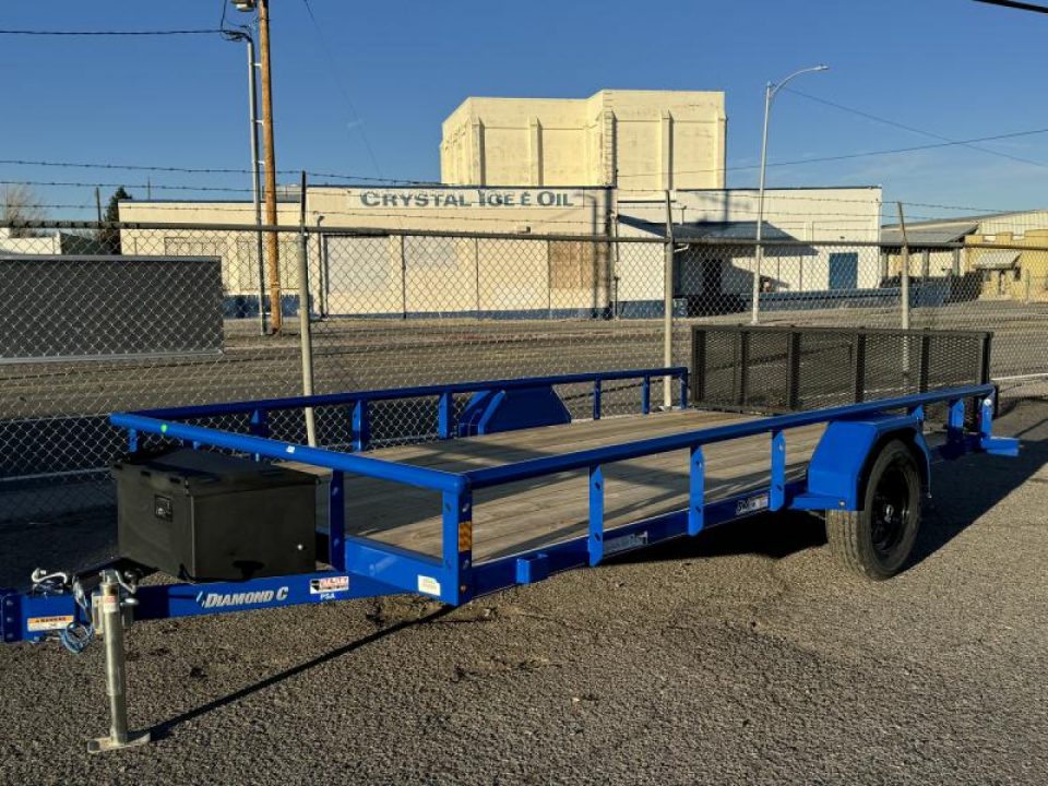 New 2025 Diamond C PSA 83"x14' - 3K Landscape Utility Trailer