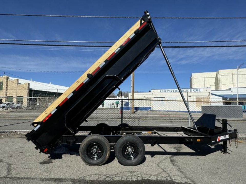 New 2026 Baseline HDU 14' - 14K Telescopic Dump Trailer