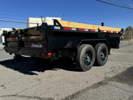 New 2026 Baseline HDU 14' - 14K Telescopic Dump Trailer