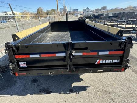 New 2026 Baseline HDU 14' - 14K Telescopic Dump Trailer