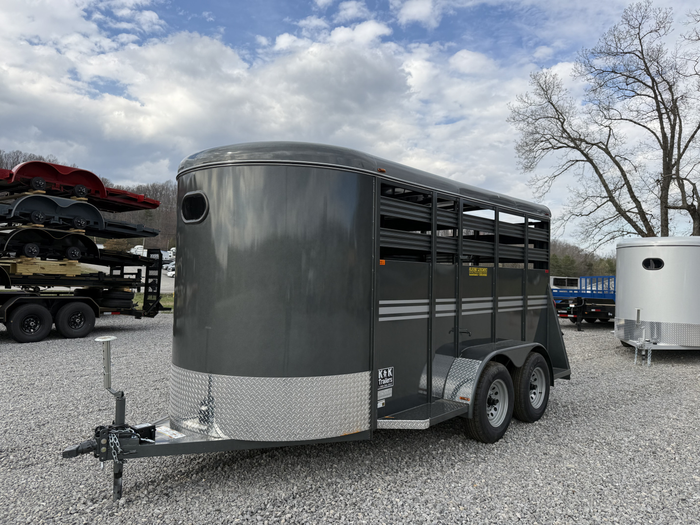 New 2026 Bee 6X14 6'6 SPARE w/MATS Stock / Stock Combo Trailer