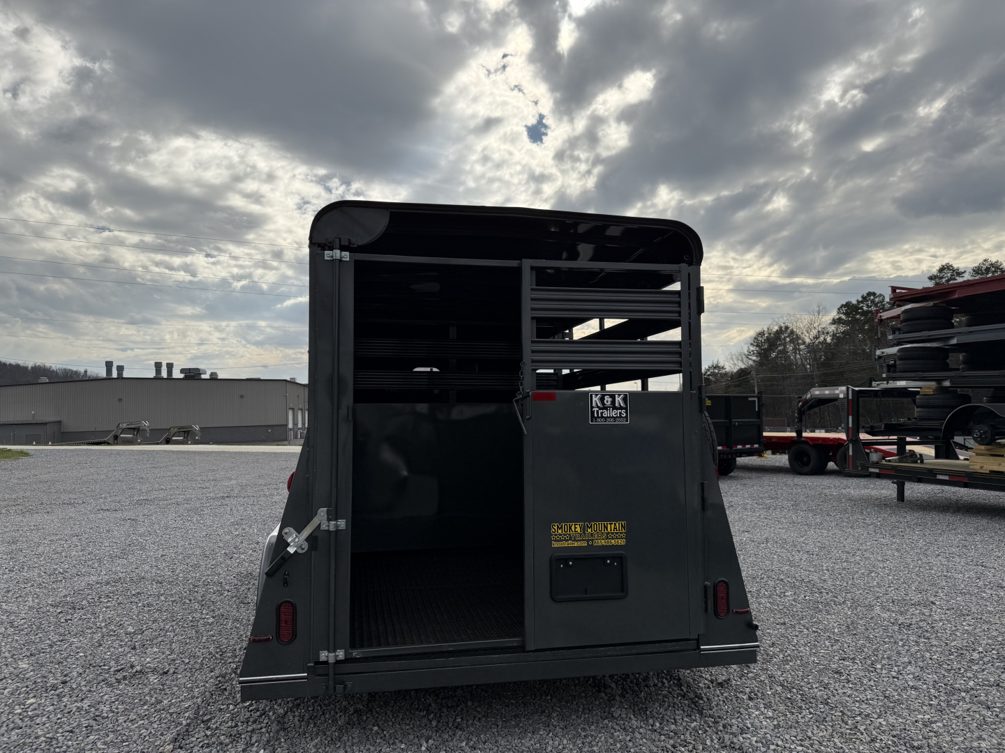 New 2026 Bee 6X14 6'6 SPARE w/MATS Stock / Stock Combo Trailer