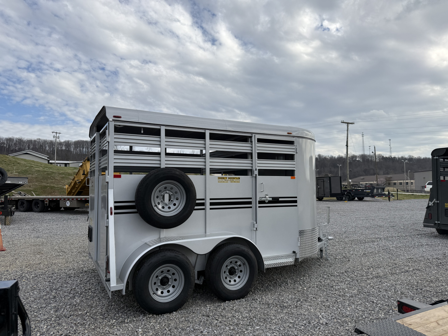 New 2026 Bee 6X14 6'6 SPARE w/MATS Stock / Stock Combo Trailer