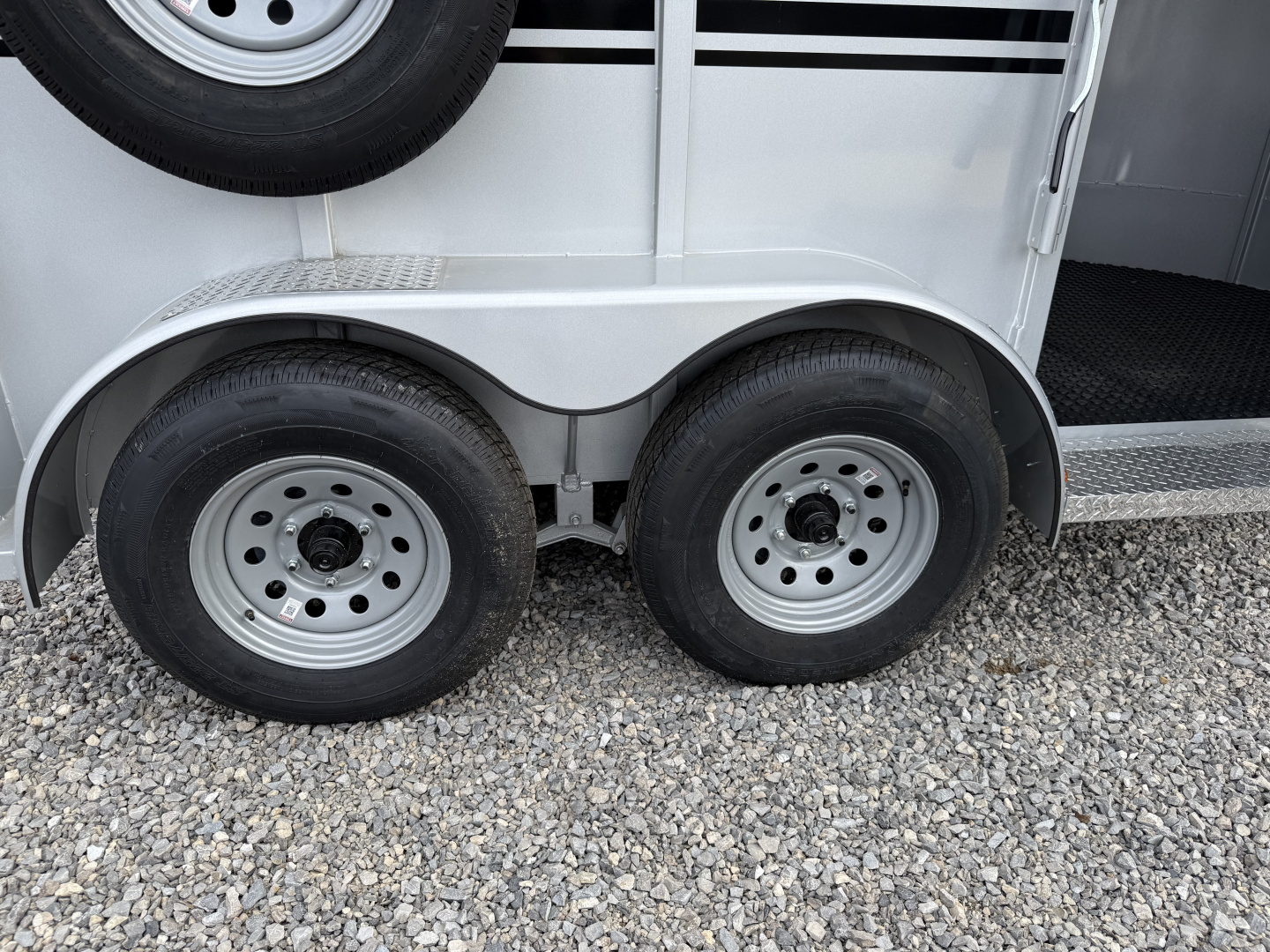 New 2026 Bee 6X14 6'6 SPARE w/MATS Stock / Stock Combo Trailer