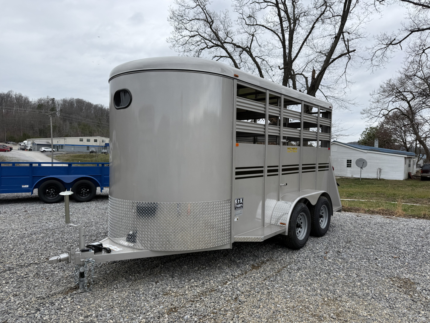 New 2026 Bee 6X14 7' SPARE w/MATS Stock / Stock Combo Trailer