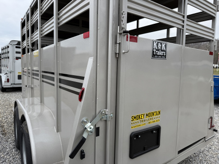 New 2026 Bee 6X14 7' SPARE w/MATS Stock / Stock Combo Trailer