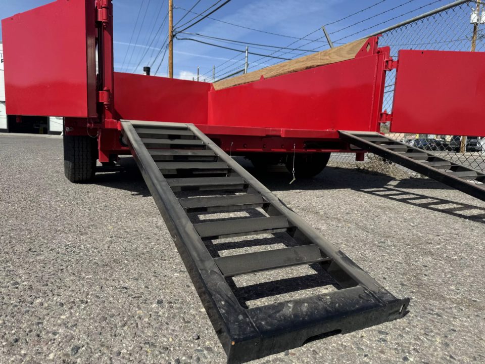 New 2025 Diamond C MDT 77"x12' - 10K Telescopic Dump Trailer