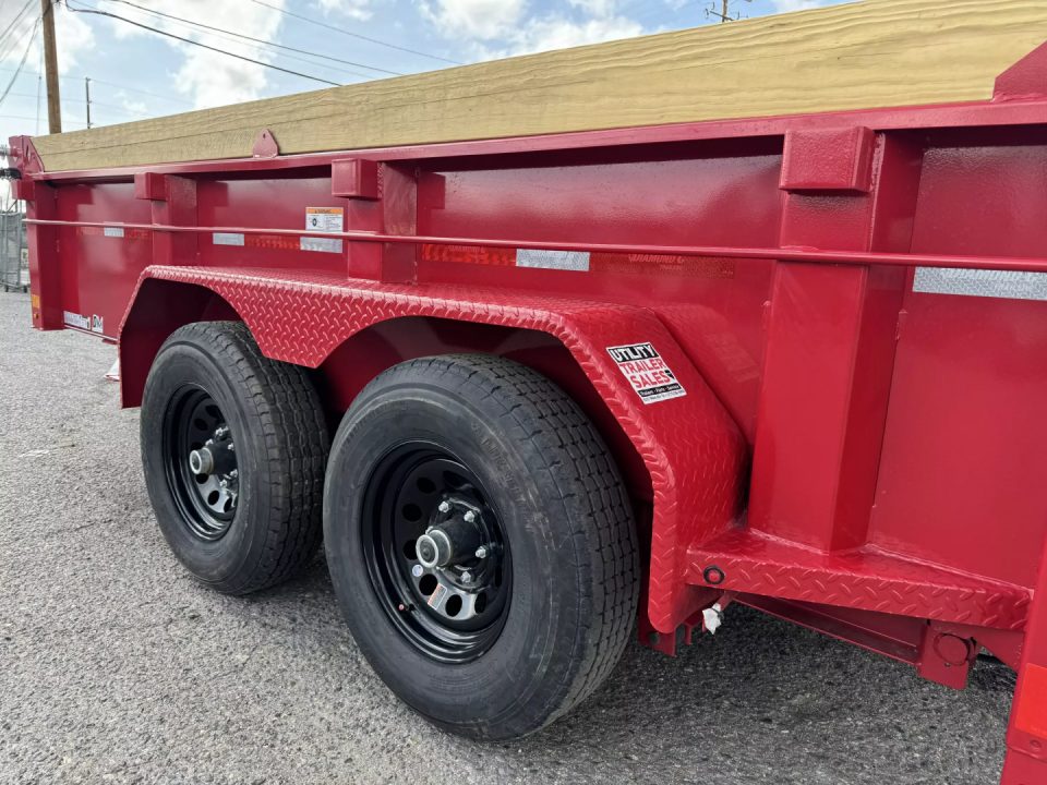 New 2025 Diamond C MDT 77"x12' - 10K Telescopic Dump Trailer
