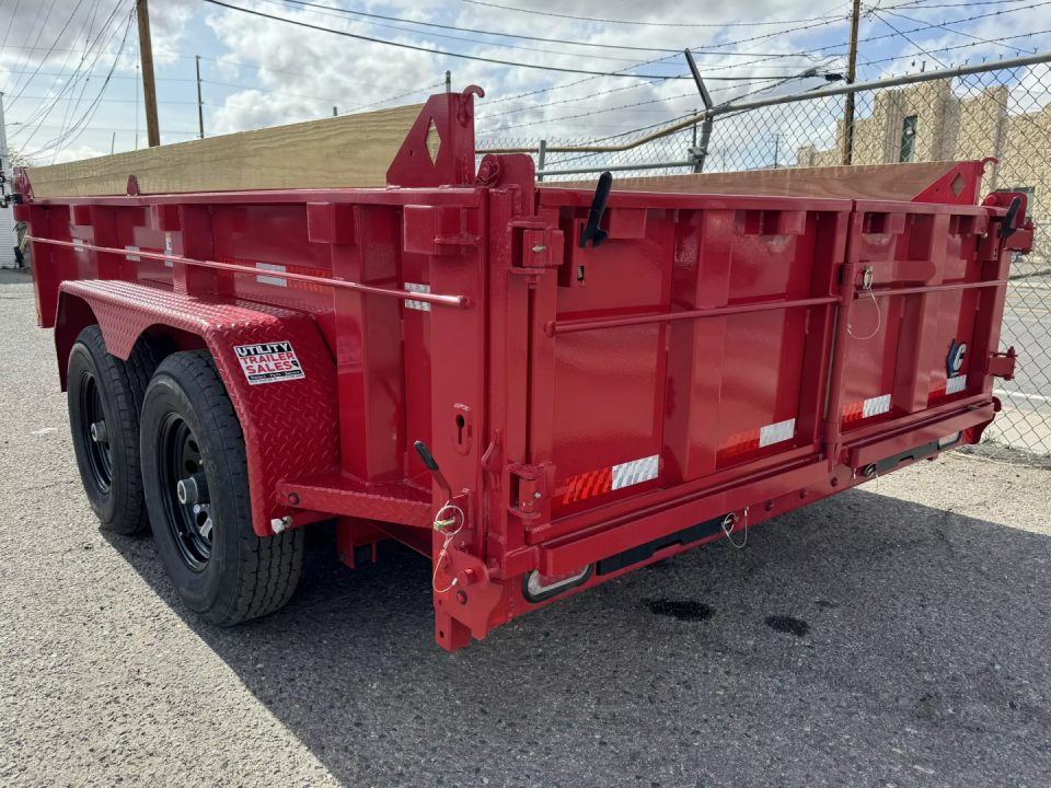New 2025 Diamond C MDT 77"x12' - 10K Telescopic Dump Trailer