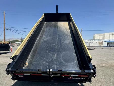 New 2025 Baseline HDU 16' - 16K Telescopic Dump Trailer