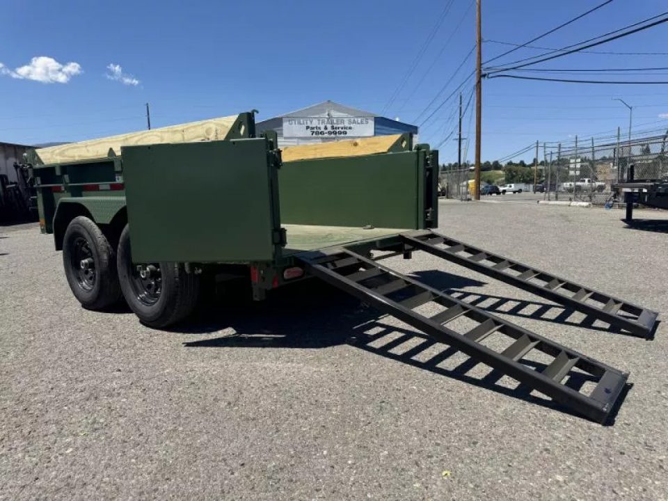New 2025 Diamond C MDT 60"x10' - 10K Telescopic Dump Trailer