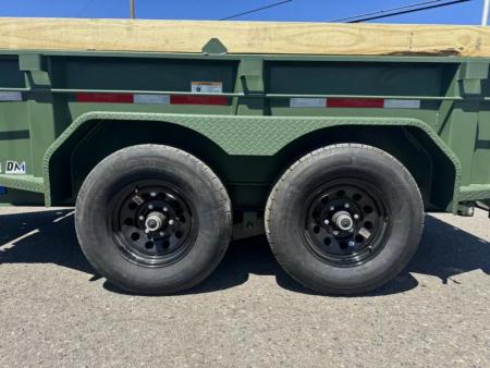 New 2025 Diamond C MDT 60"x10' - 10K Telescopic Dump Trailer