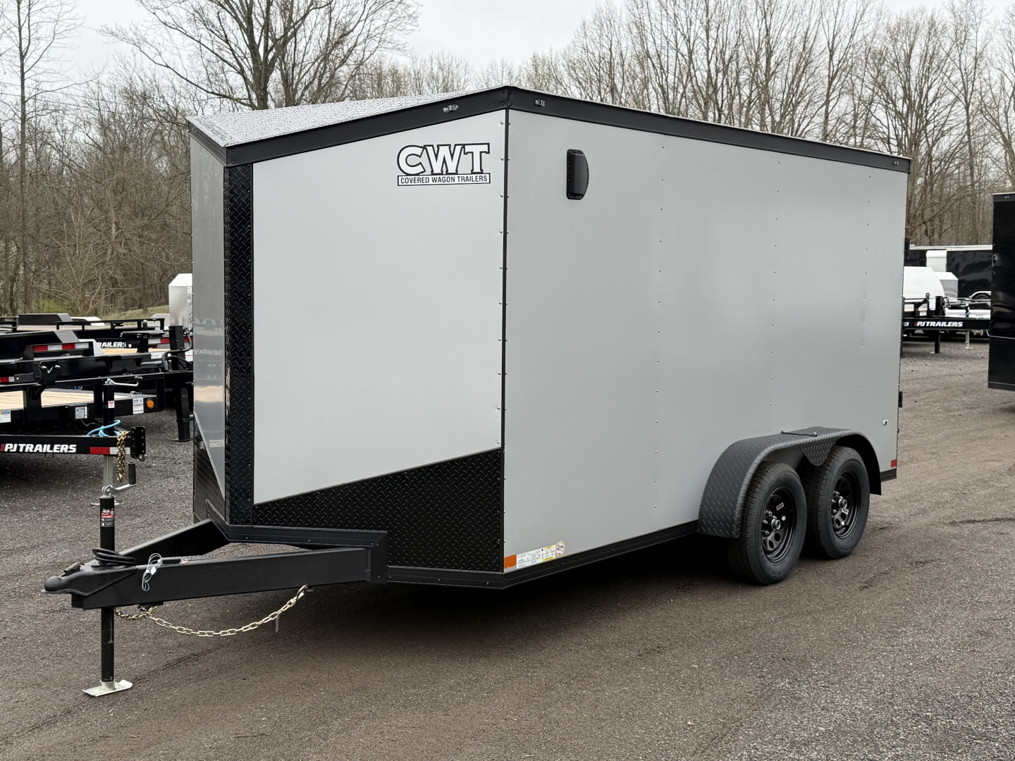 New 2026 Covered Wagon Trailers 7' X 14' X 6'6" Goldmine Series Cargo / Enclosed Trailer