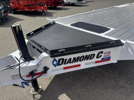 New 2026 Diamond C DEC 26' Max Ramp - 14.9K Deckover Equipment Trailer