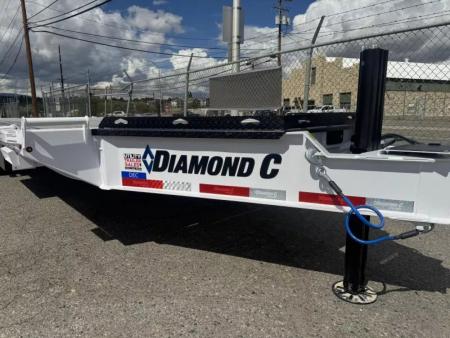New 2026 Diamond C DEC 26' Max Ramp - 14.9K Deckover Equipment Trailer