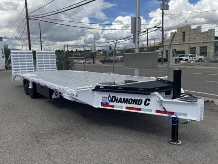 New 2026 Diamond C DEC 26' Max Ramp - 14.9K Deckover Equipment Trailer