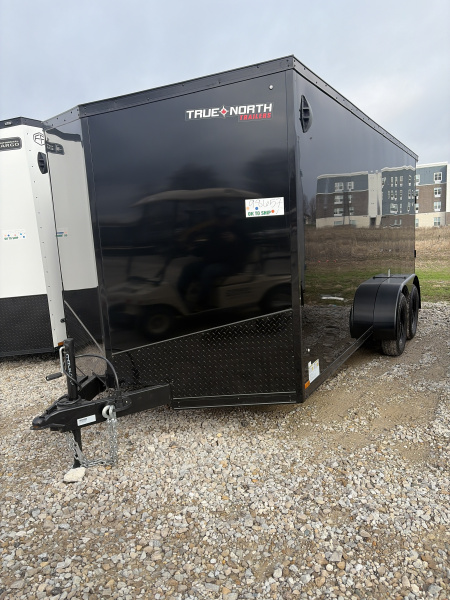 New 2026 US CARGO ENCLOSED ULAFT716TA2 7X16 TA RAMP DOOR (GVW:7000) BLACK