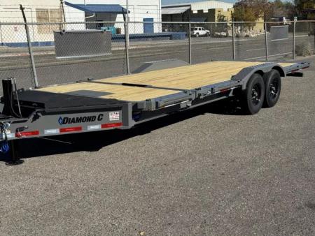 New 2026 Diamond C HXD 102"x22' - 15.5K Equipment Tilt Trailer