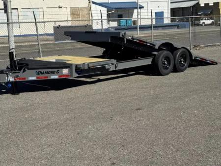 New 2026 Diamond C HXD 102"x22' - 15.5K Equipment Tilt Trailer