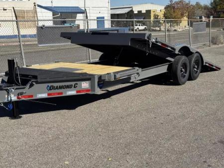New 2026 Diamond C HXD 102"x22' - 15.5K Equipment Tilt Trailer