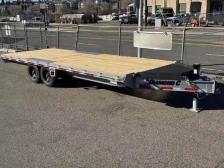 New 2026 Diamond C DEC 22' - 15.5K Deckover Equipment Trailer