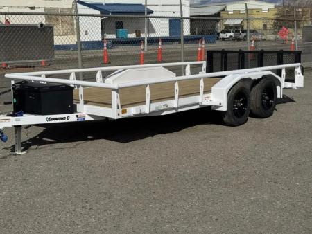New 2026 Diamond C GTU 83 x16' - 7K UTV Utility Trailer