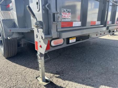 New 2026 Diamond C LPT 14' 7 GA. - 15.5K Telescopic Dump Trailer