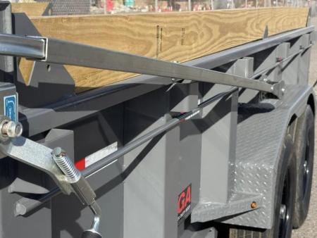 New 2026 Diamond C LPT 14' 7 GA. - 15.5K Telescopic Dump Trailer