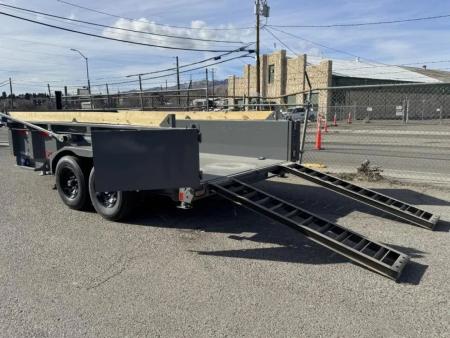 New 2026 Diamond C LPT 14' 7 GA. - 15.5K Telescopic Dump Trailer
