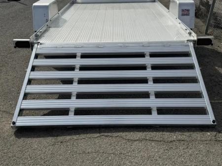 New 2026 Bear Track BTU76144F 76"x12' - 3.5K Aluminum Utility Trailer