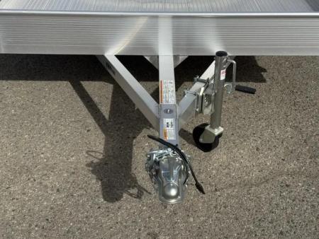 New 2026 Bear Track BTU76144F 76"x12' - 3.5K Aluminum Utility Trailer