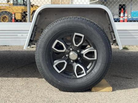 New 2026 Bear Track BTU76144F 76"x12' - 3.5K Aluminum Utility Trailer
